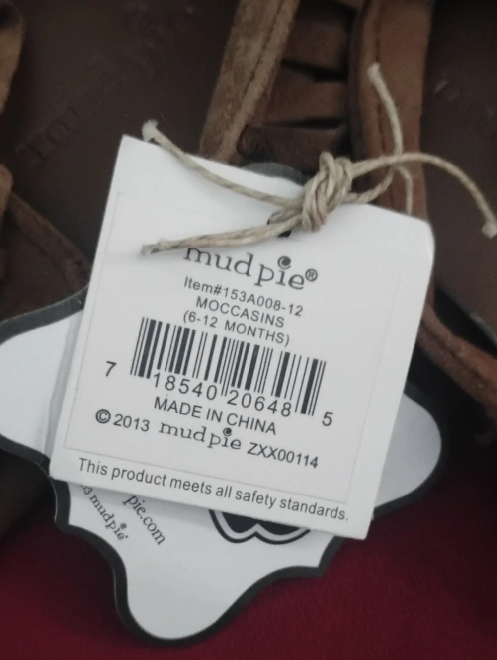Infant Mud Pie Brand Mocassins